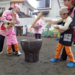 ぺったん、ぺったん！